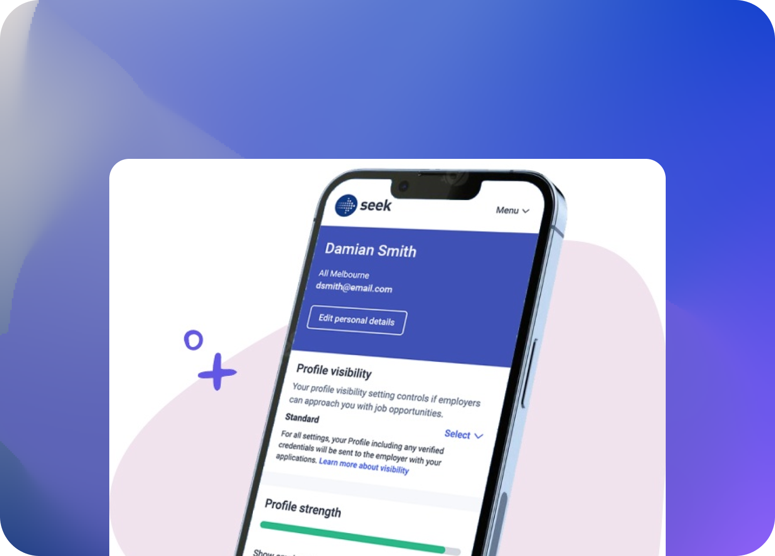 Seek Job Platform - StackCraft design and development project example